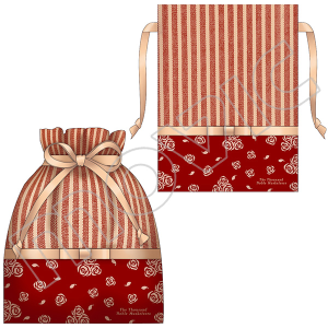 千銃士(原作版) 巾着ポーチ