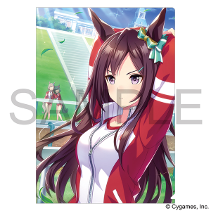 ウマ娘 クリアファイルアニメイト特典　オグリキャップ　マルゼンスキー　フジキセキ ウマ娘 プリティーダービー クリアファイル vol.12 ［やれやれ