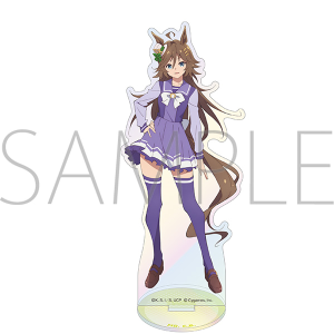 ウマ娘　シンデレラグレイ　オーロラアクリルスタンド　缶バッジ　オグリキャップ アニメ『ウマ娘 シンデレラグレイ』 オーロラアクリルスタンド