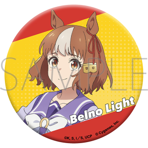 アニメ『ウマ娘 シンデレラグレイ』 グリッター缶バッジ／オグリ