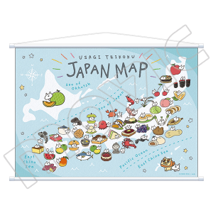 うさぎ帝国 B2タペストリー 都道府県総選挙【受注生産商品】