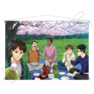 風が強く吹いている 描き下ろしタペストリー A2サイズ B(灰二 他)【受注生産限定商品】