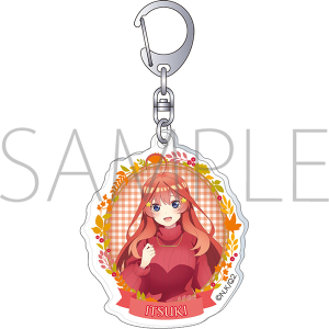 五夏　ノベルティ　アクリルキーホルダー 五等分の花嫁∽」2連アクリルキーホルダー BOX: その他グッズ