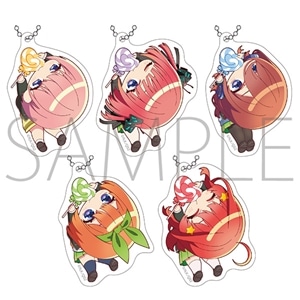 五等分の花嫁＊ ビブス型アクリルキーホルダー／中野四葉