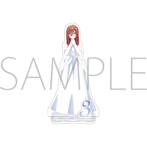 五等分の花嫁 アクリルスタンド ウエディングドレス Lサイズ セット 中野二乃 アクリルスタンド ウェディングドレスVer. [映画「五等