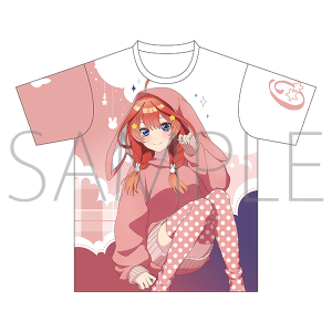 五等分の花嫁＊ フルグラフィックTシャツ／中野三玖: キャラ