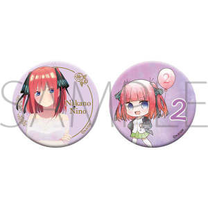 映画 五等分の花嫁 缶バッジセット 二乃 水着: キャラグッズ