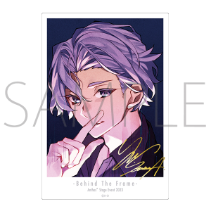 華Doll* -Behind The Frame- Anthos* Stage Event 2023 同時通販 サイン入りアクリルプレート 八代刹那