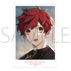 華Doll* -Behind The Frame- Anthos* Stage Event 2023 同時通販 サイン入りアクリルプレート 結城眞紘