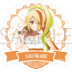 劇場版『ゾンビランドサガ ゆめぎんがパラダイス』 ダイカットステッカー/二階堂 サキ