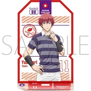 「number24」めっちゃ感謝しまくってますイベント スタンド付きアクリルキーホルダー 靖也