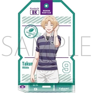 「number24」めっちゃ感謝しまくってますイベント スタンド付きアクリルキーホルダー 拓海