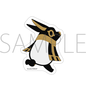 [とーとつにエジプト神2] Anubis ネックレス シルバー(ステッカー付き) とーとつにエジプト神2] Anubis ネックレス シルバー(ステッカー