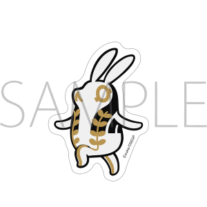 [とーとつにエジプト神2] Anubis ネックレス シルバー(ステッカー付き)