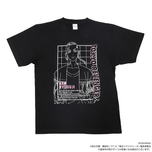 東京リベンジャーズ Tシャツ 黒 アニメT 海外オフィシャル 東京リベンジャーズ Tシャツ 黒 - Tokyo Otaku Mode