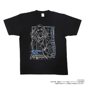 東京リベンジャーズ Tシャツ 黒 アニメT 海外オフィシャル TVアニメ『東京リベンジャーズ』 - 東京卍會 BIGシルエットT