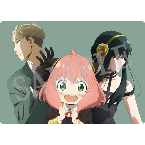 WIT×CLW アニメSPY×FAMILY SHOP 下敷き アーニャ＆ボンド