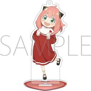 『SPY×FAMILY♡アーニャ』コミケ会場展示用色紙原画＋レプリカ色紙捺印入り アーニャ・フォージャー(エプロン)】 SPY×FAMILY ビジュアル色紙