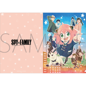 TVアニメ「SPY×FAMILY」 メインビジュアルクリアファイルセット