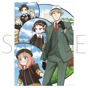 SPY×FAMILY プリマグラフィ メインビジュアル スパイファミリー 第2期 それぞれの場所で戦うフォージャー家の