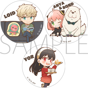 WIT×CLW アニメSPY×FAMILY SHOP 缶バッジセット いろいろ