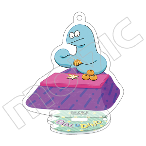 ギャルと恐竜 スタンド付きアクリルキーホルダー こたつ