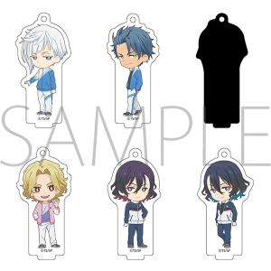 スケートリーディング☆スターズ スタンド付きアクリルキーホルダーコレクション B