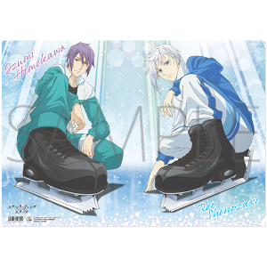 スケートリーディング☆スターズ クリアファイル 描き下ろし 篠崎&姫川