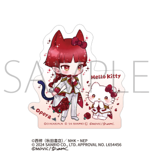 魔入間 オペラ サンリオコラボ 缶バッジ ステッカー ころっと 2360831772.jpg?1725124783