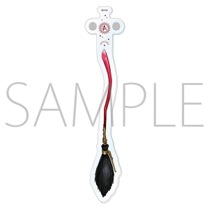 魔法使いの約束 箒風缶バッジ用スティック/シャイロック メリーゴーランドver.