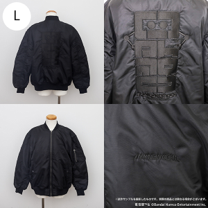 【L】電音部 ーdenonbuー MNG × 電音部フライトジャケット 外神田文芸高校【受注生産商品】