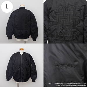 【L】電音部 ーdenonbuー MNG × 電音部フライトジャケット 港白金女学院【受注生産商品】