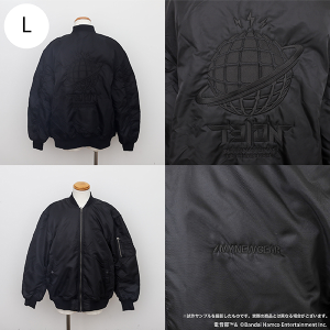【L】電音部 ーdenonbuー MNG × 電音部フライトジャケット 帝音国際学院【受注生産商品】