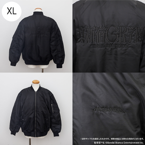 【XL】電音部 ーdenonbuー MNG × 電音部フライトジャケット 真新宿GR学園【受注生産商品】