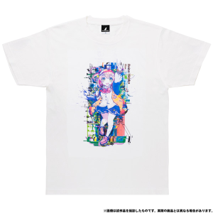 電音部 ーdenonbuー MNG × 電音部Tシャツ 水上 雛 XL: キャラグッズ