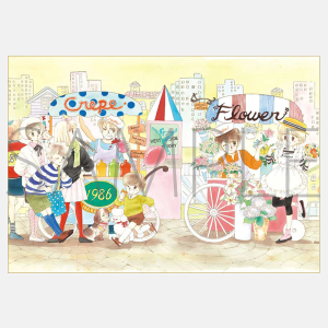 なかよし展 魔法騎士レイアース ポストカード: キャラグッズ