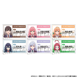 君のことが大大大大大好きな100人の彼女 アクリルバッジコレクション 全6種