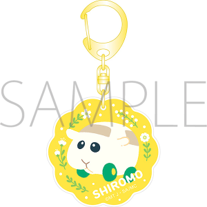 PUI PUI モルカー アクリルキーホルダー シロモ