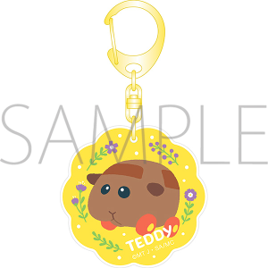 PUI PUI モルカー アクリルキーホルダー テディ