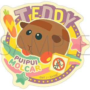 PUI PUI モルカー ステッカー テディ