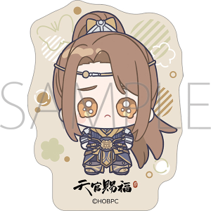 天官賜福　シンガポールカフェ　ステッカー　6枚セット　非売品 天官賜福アニメ minidoll Q babyぬいぐるみ（錦繍繁花）【お