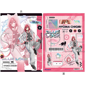 ブルーロック2期 クリアうちわ／千切 豹馬 Cyber Cat: キャラグッズ