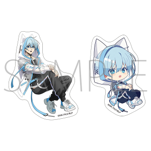 �u���[���b�N2���@�X�e�b�J�[�Z�b�g�^�X�D �r�@Cyber Cat