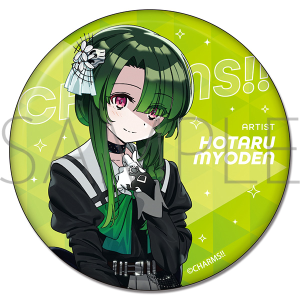 CHARMS!! ホログラム缶バッジ 楪葉 了: キャラグッズ CHARMS!! ホログラム缶バッジ 楪葉 了: キャラグッズ