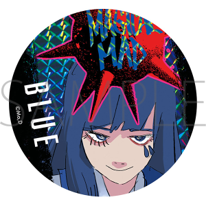 Trading Badge - Mahou Shoujo Magical Destroyers / Anarchy & Blue & Pink &  Otaku Hero (【BOX】魔法少女マジカルデストロイヤーズ 缶バッジ 01.公式イラスト)