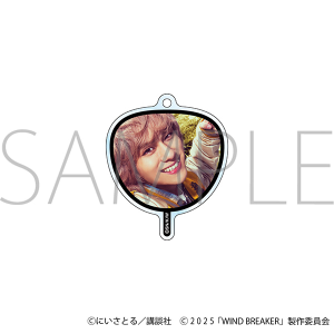 映画「WIND BREAKER/ウィンドブレイカー」 ミニうちわ風キーホルダー/兎耳山 丁子