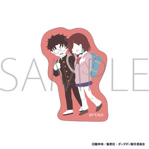 ダンダダン アクリルマグネット/モモ&オカルン B ゆるパレット