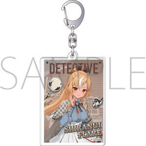 事務所ポスター風 アクリルキーホルダー 不知火フレア hololive‐探偵と怪盗、美術館に仕掛けられた謎‐事後通販