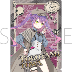 クリアファイル 常闇トワ hololive‐探偵と怪盗、美術館に仕掛けられた謎‐事後通販