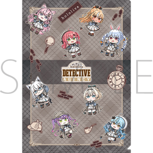 クリアファイル ミニキャラ ver. hololive‐探偵と怪盗、美術館に仕掛けられた謎‐事後通販